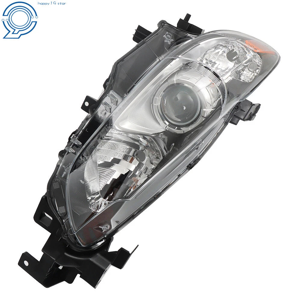 Right Side Headlight for Mazda 6 (2014–2017) Black Housing Clear Lens