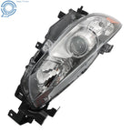 Right Side Headlight for Mazda 6 (2014–2017) Black Housing Clear Lens