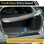 Rear Bumper Topper for Honda CR-V (2012–2014) Silver Tone 1 Pcs