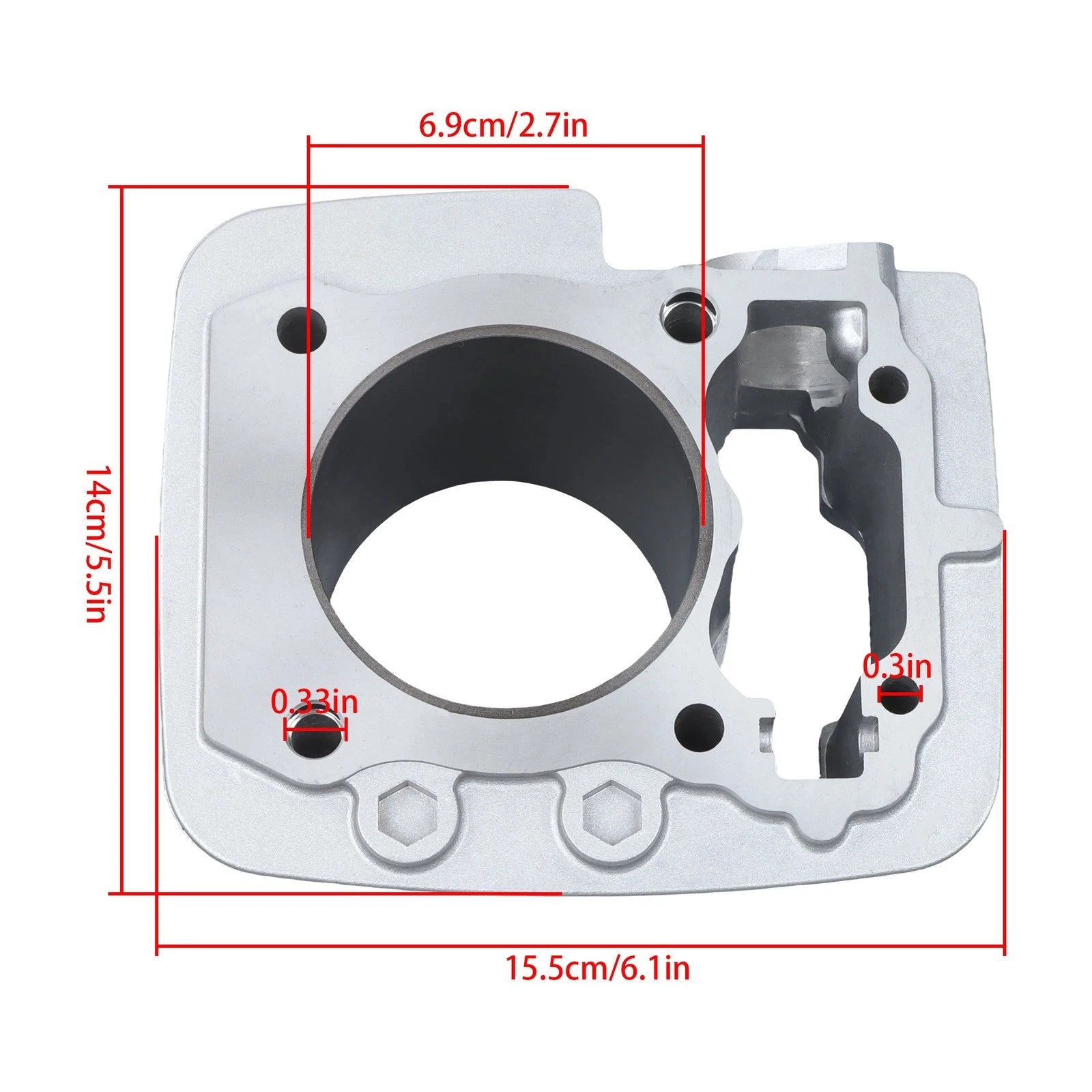 70mm Big Bore Kit for Honda CRF150F (2006–2019)