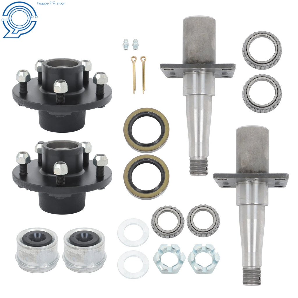 Trailer Hub Kit for 3500lbs Axle (8.25" x 1.75", 5 on 5)