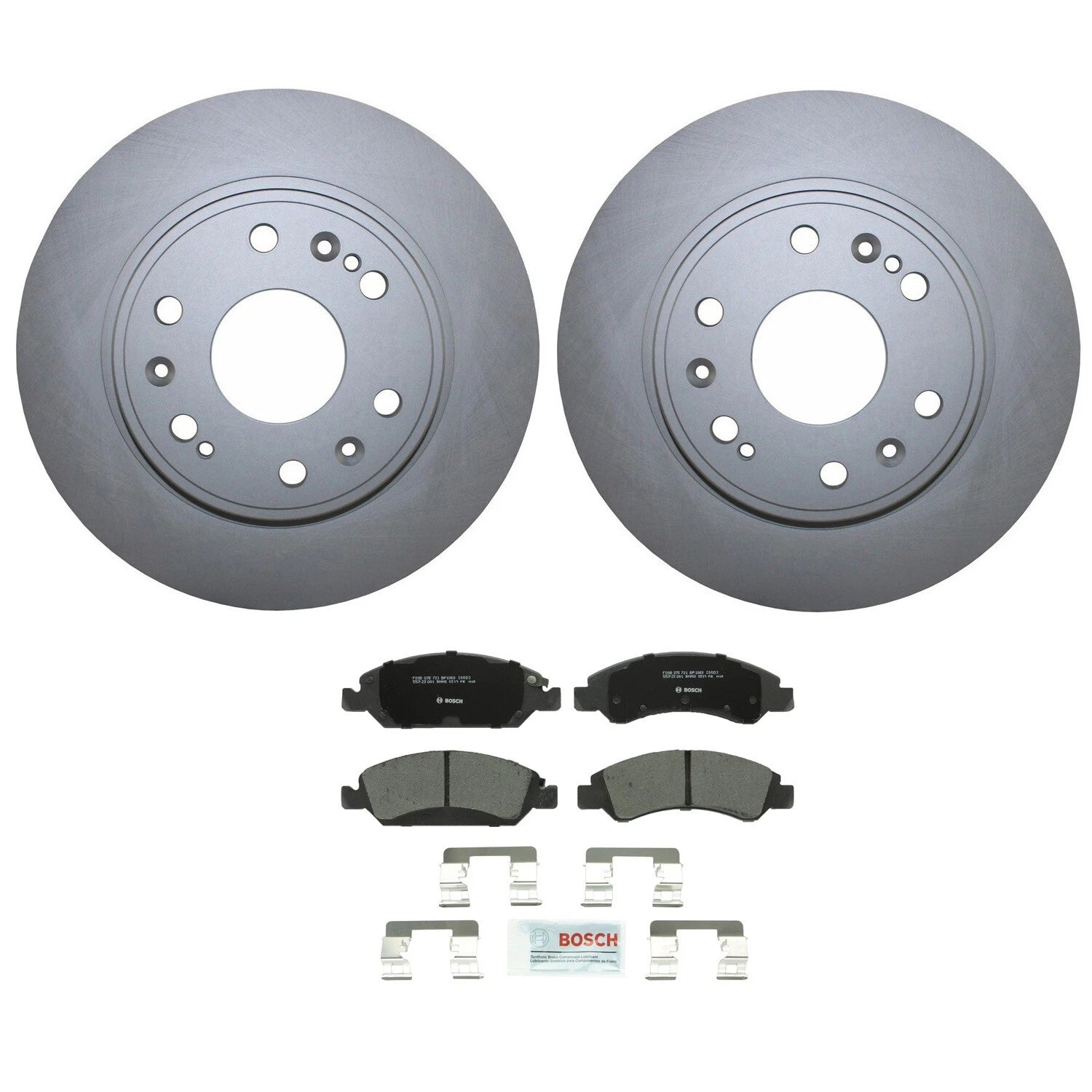 Front Brake Kit 330mm Disc Rotors & Semi-Metallic Pads for Cadillac Chevrolet GMC
