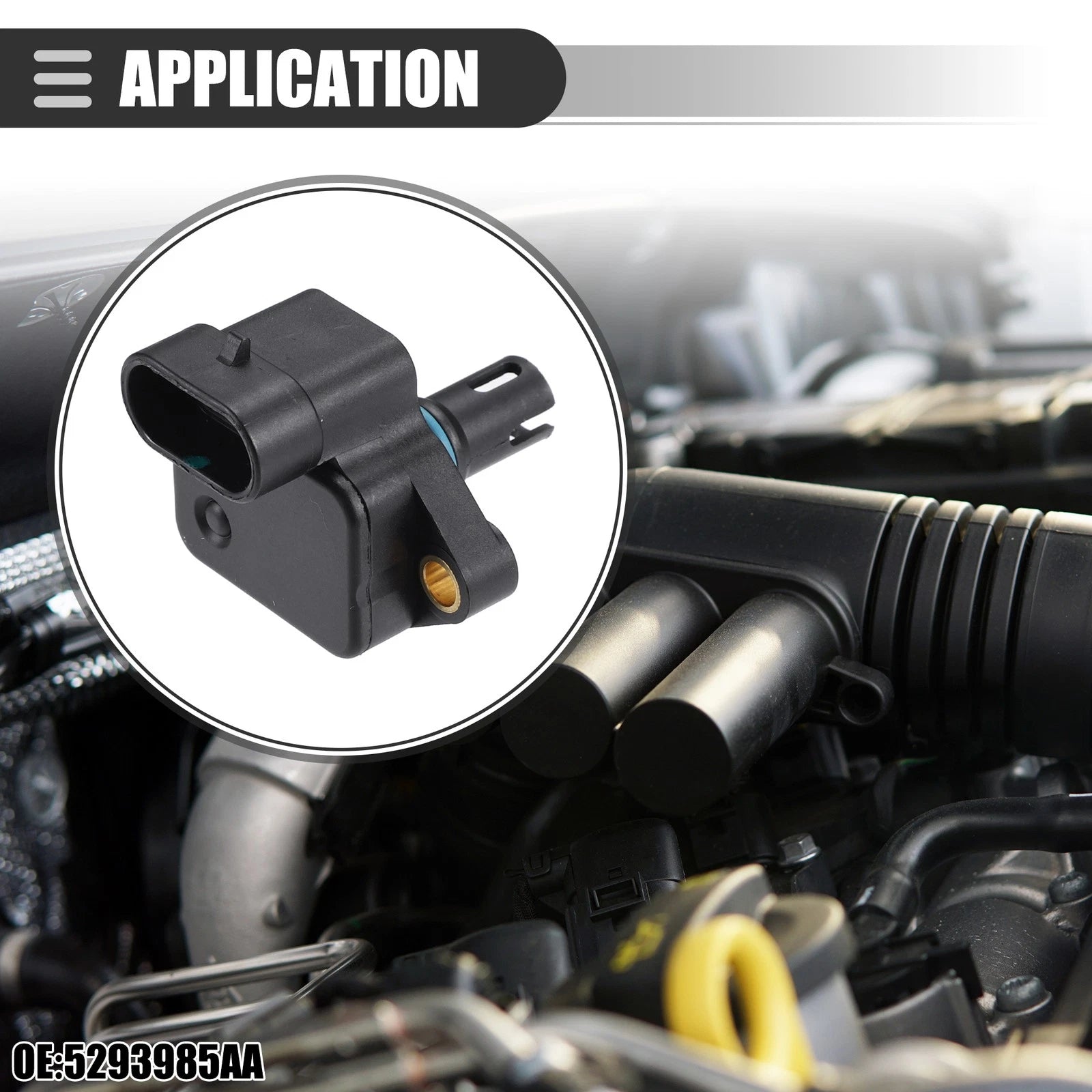 MAP Manifold Air Pressure Sensor for Chrysler 300M (1999–2001) No. 5293985AA