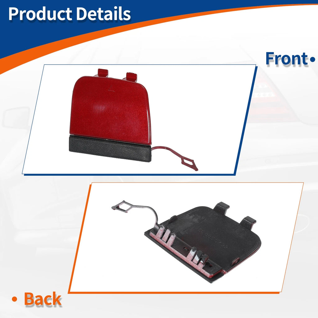 Tow Hook Cover for Mercedes-Benz GLA X156 (2014–2020) No.A1568850722 Red