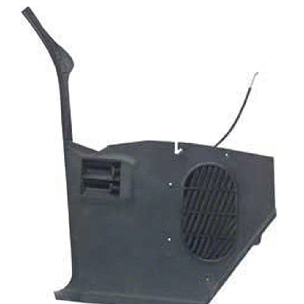 Black Driver Side Type 2 Kick Panel with Integral Grille for Toyota Hilux (2005–2015)