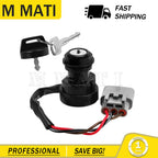 Ignition Key Switch 28P-82510-00-00 for Yamaha Kodiak 700 YFM700K (2016–2023)