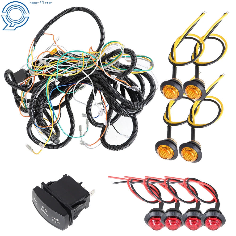 Rocker Switch Turn Signal Kit for Polaris Ranger General RZR (Universal)