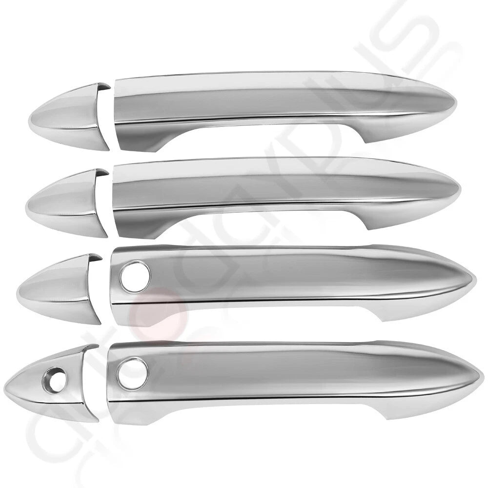 Set of 4 Chrome Door Handle Covers for Honda Pilot (2016–2020)