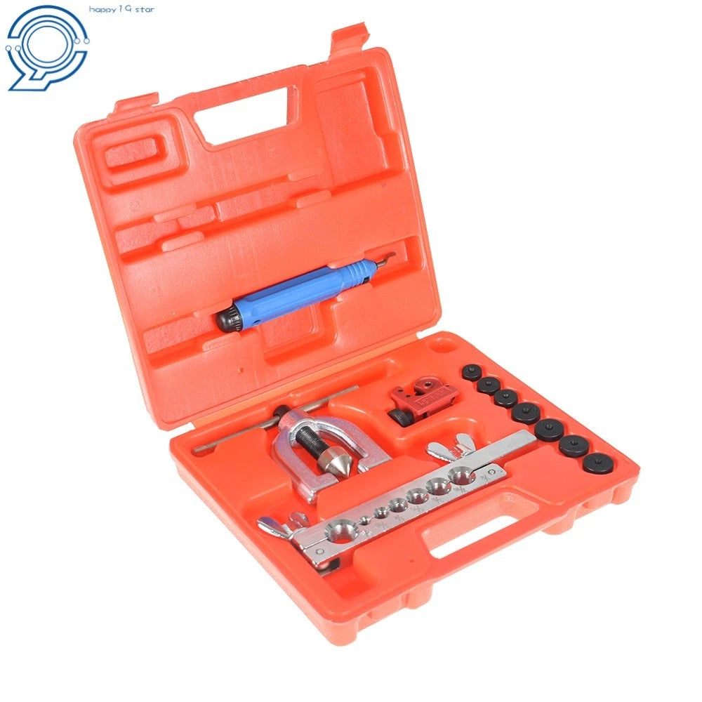Brake Line Flaring Tool Kit for Car Truck (SAE/Metric)