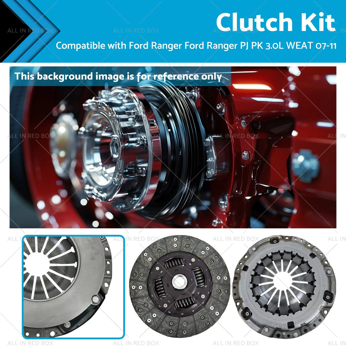 Clutch Kit 250mm for Ford Ranger PJ PK 3.0L WEAT (2007–2011)