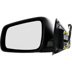 Set of 2 Power Mirrors for Mitsubishi Lancer (2008–2010) Textured Black