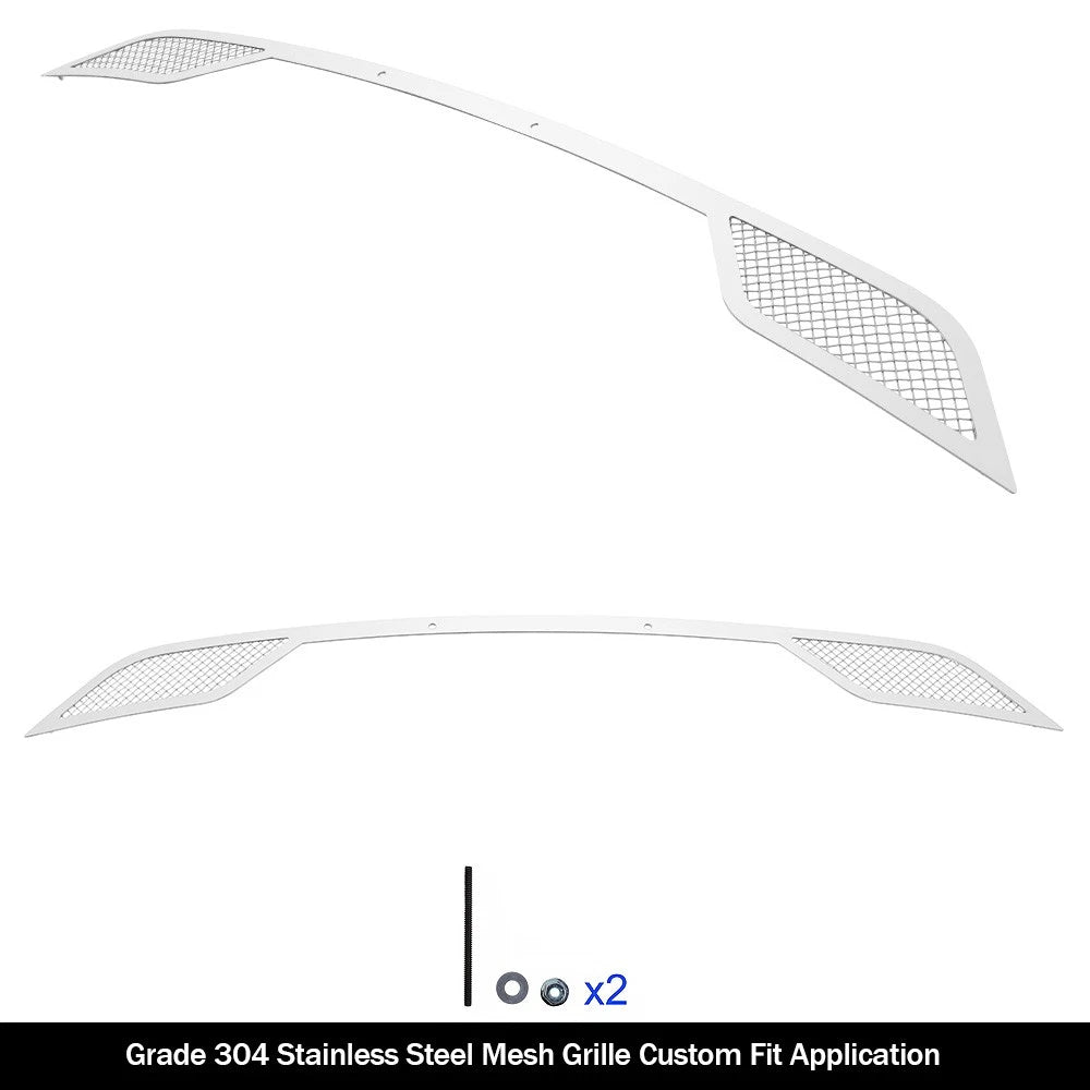 Stainless Chrome Mesh Grille for Chevy Silverado 1500 (2016-2019)