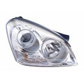 Chrome Passenger Side Head Light Assembly w/Chrome Insert w/o Appearance Package