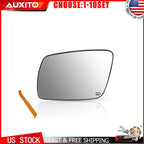 Heated Exterior Mirror Glass Left for Dodge Journey (2009–2020)