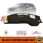 Non-Slip Dash Mat for Toyota Crown GRS184 (2004–2007) Black Leather