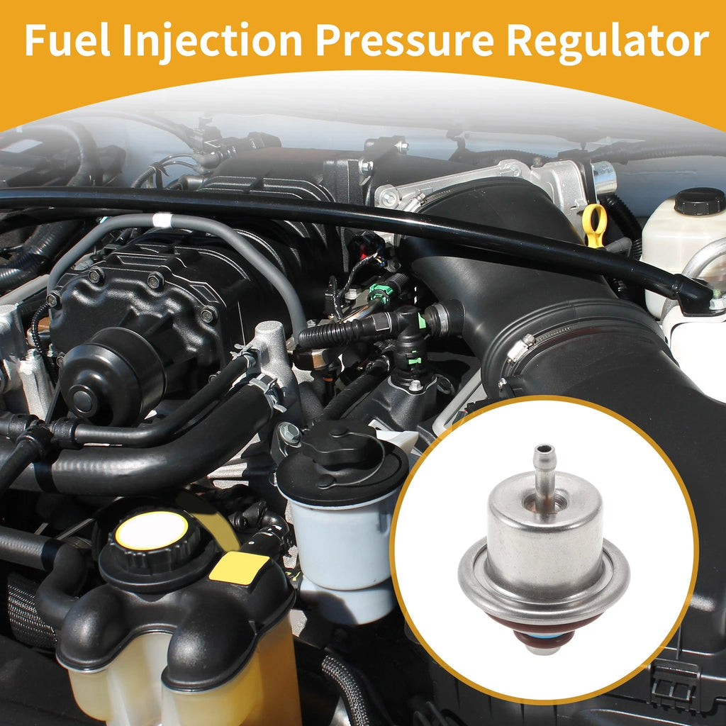 Fuel Pressure Regulator for Chevrolet Silverado 1500 (2003–2004) No. 2171582 20-70 Psi