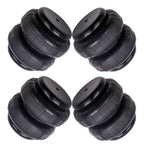 Set of 4 Air Ride Spring Bags 5000lb 1/2" NPT for Heavy Duty Truck