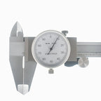 6" Dial Caliper for Precision Measurement with Case
