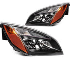 2X Halogen Headlights with Bulbs for Freightliner Cascadia (2018–2026)