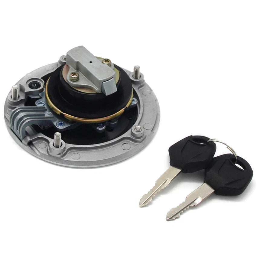 Fuel Gas Tank Cap Cover Keys for Kawasaki Z800 Z750 Z1000 ZR1000 Z1000SX ZZR1400 (2013–2020)