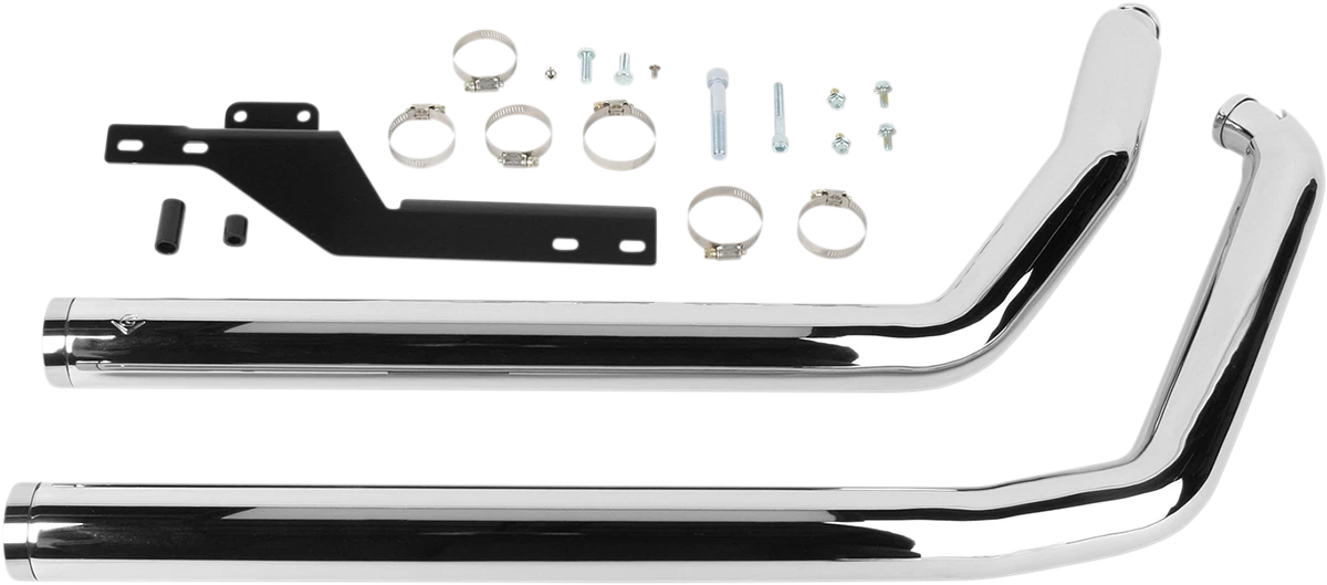Cobra Dragster Exhaust for Harley Softail Fat Boy Blackline Springer (2007–2011)