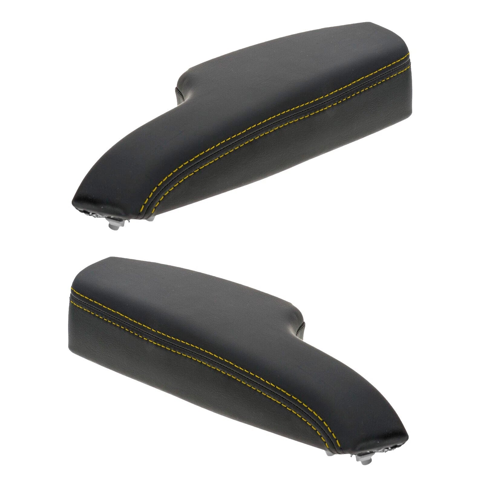 Armrest Door Panel for Chrysler 300 (2011–2020) PVC Leather Yellow Stitch