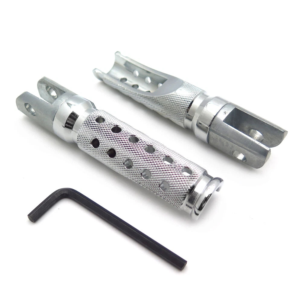 Chrome Foot Pegs for Honda CBR 600RR 900RR 929RR 954RR 1000RR RVT1000R RC51