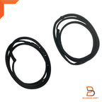 Door Weatherstrip Rubber Seal Pair for Mazda B-Series B2000 B2200 B2600 (1986-1993)