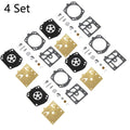 Set of 4 Carburetor Rebuild Kits for Walbro K22-HDA Chainsaw (N/A)