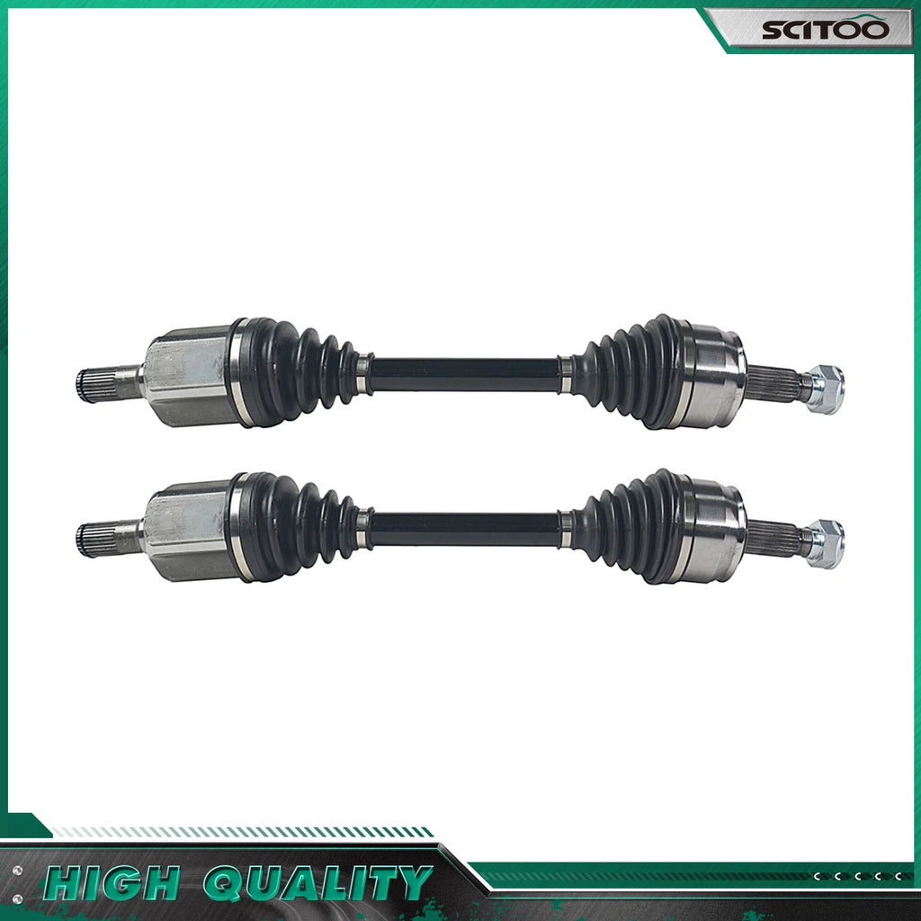 2X CV Axle Assembly for Jeep Compass (2018–2021) L4 2.4L