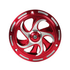 Red Radiator Cooling Fan Cover for Vespa Sprint Primavera 150 (2013-2023)