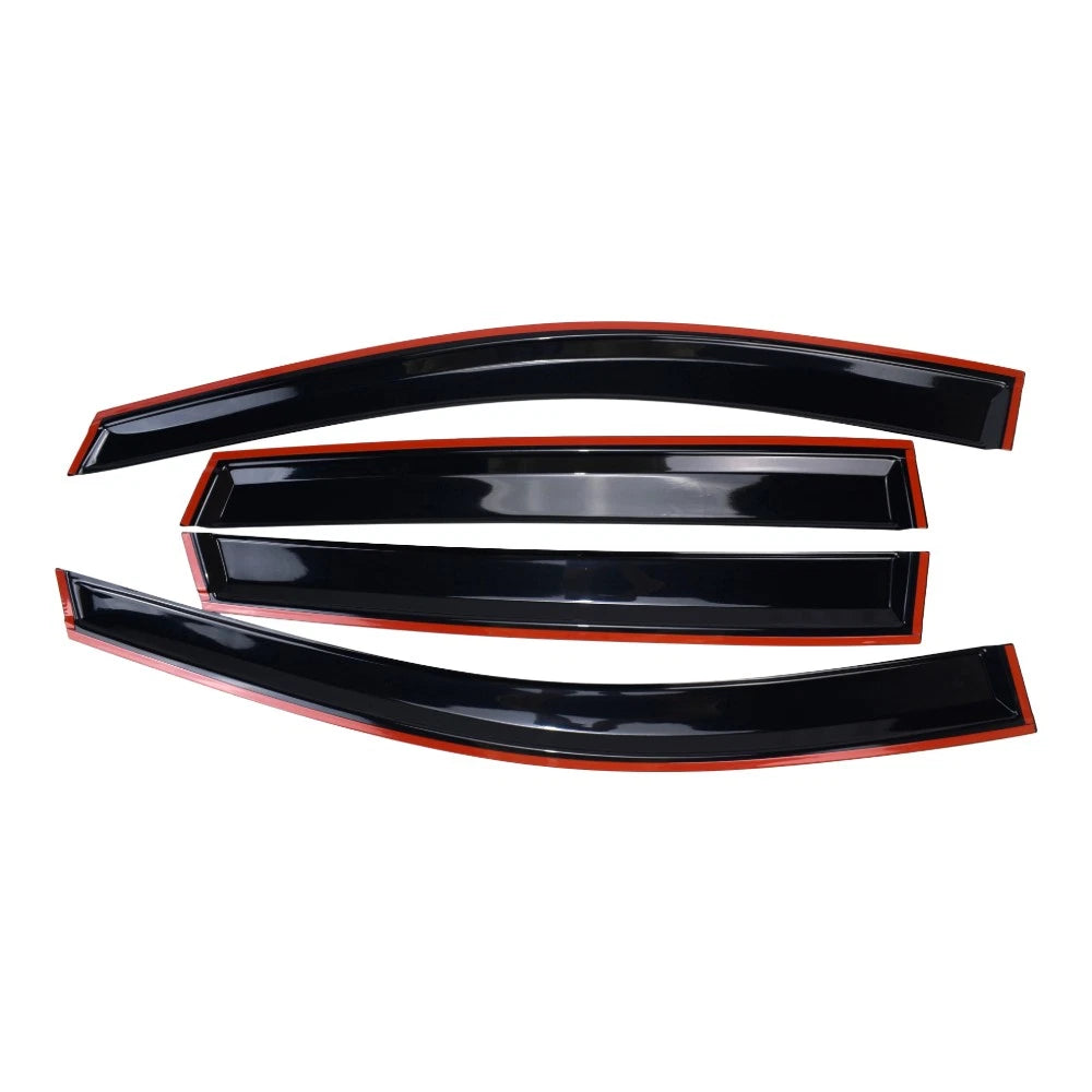Set of 4 Acrylic Window Visors for Ford Escape (2013–2019)