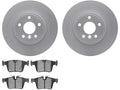 Rear Brake Pad and Rotor Kit for Jaguar XE (2017–2019) CB996GC