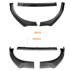 Carbon Style Front Bumper Body Kit Lower Splitter Spoiler Lip for Elantra (2021–2022)