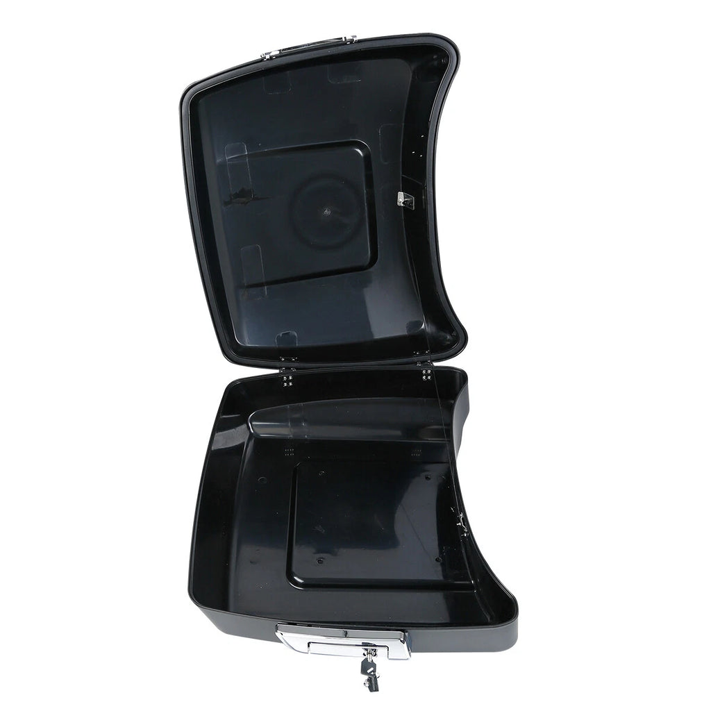 Matt Black Chopped Trunk Mount Rack for Harley Electra Road Glide (2014–2023)