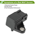 MAP Sensor for BMW 3 (E46) 318d (2001 - 2003)