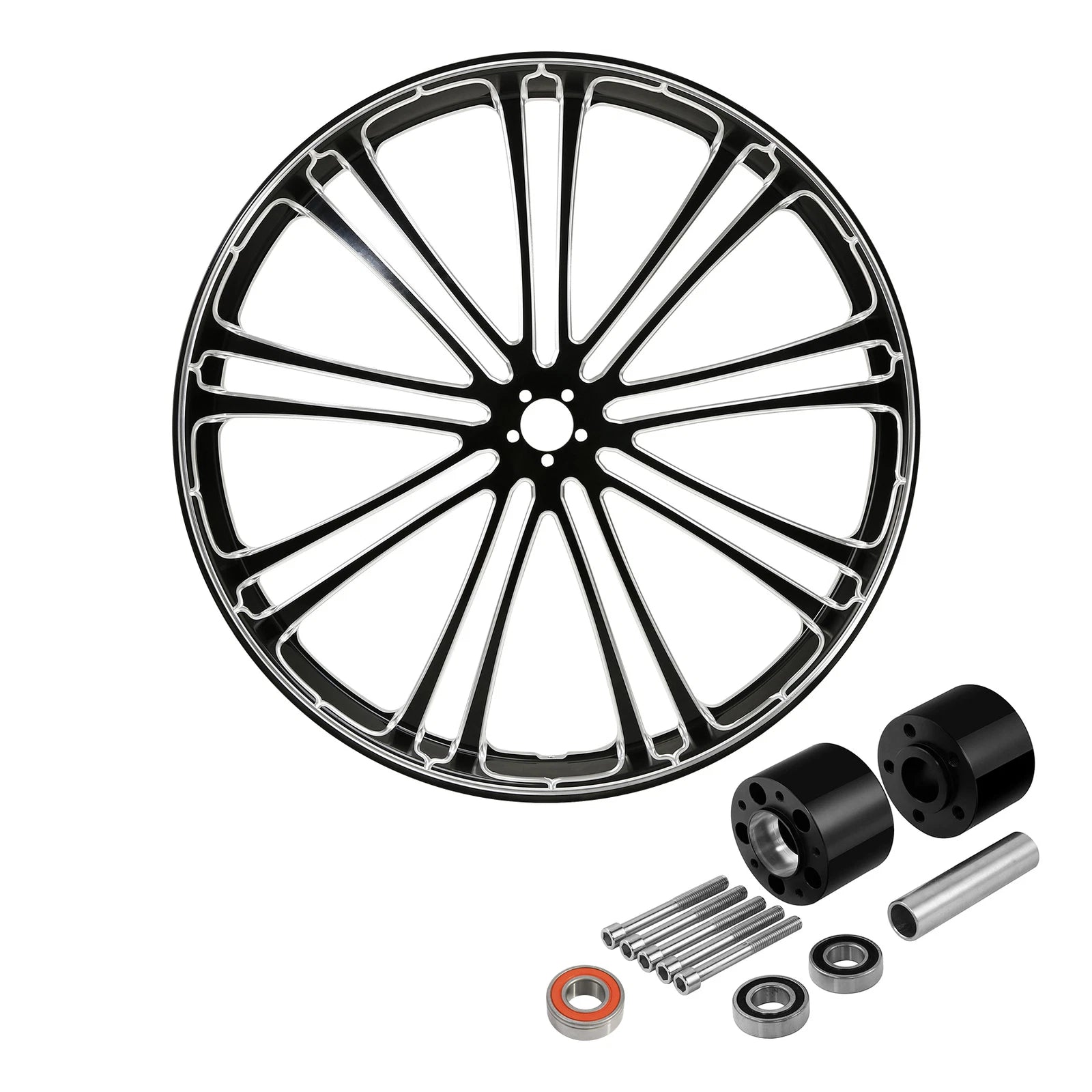 30" Front Wheel Rim Dual Disc Hub for Harley Electra Street Glide (2008–2025)