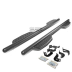 3" OD Black Side Step Bars for Toyota Tacoma Crew Cab (2005–2020)