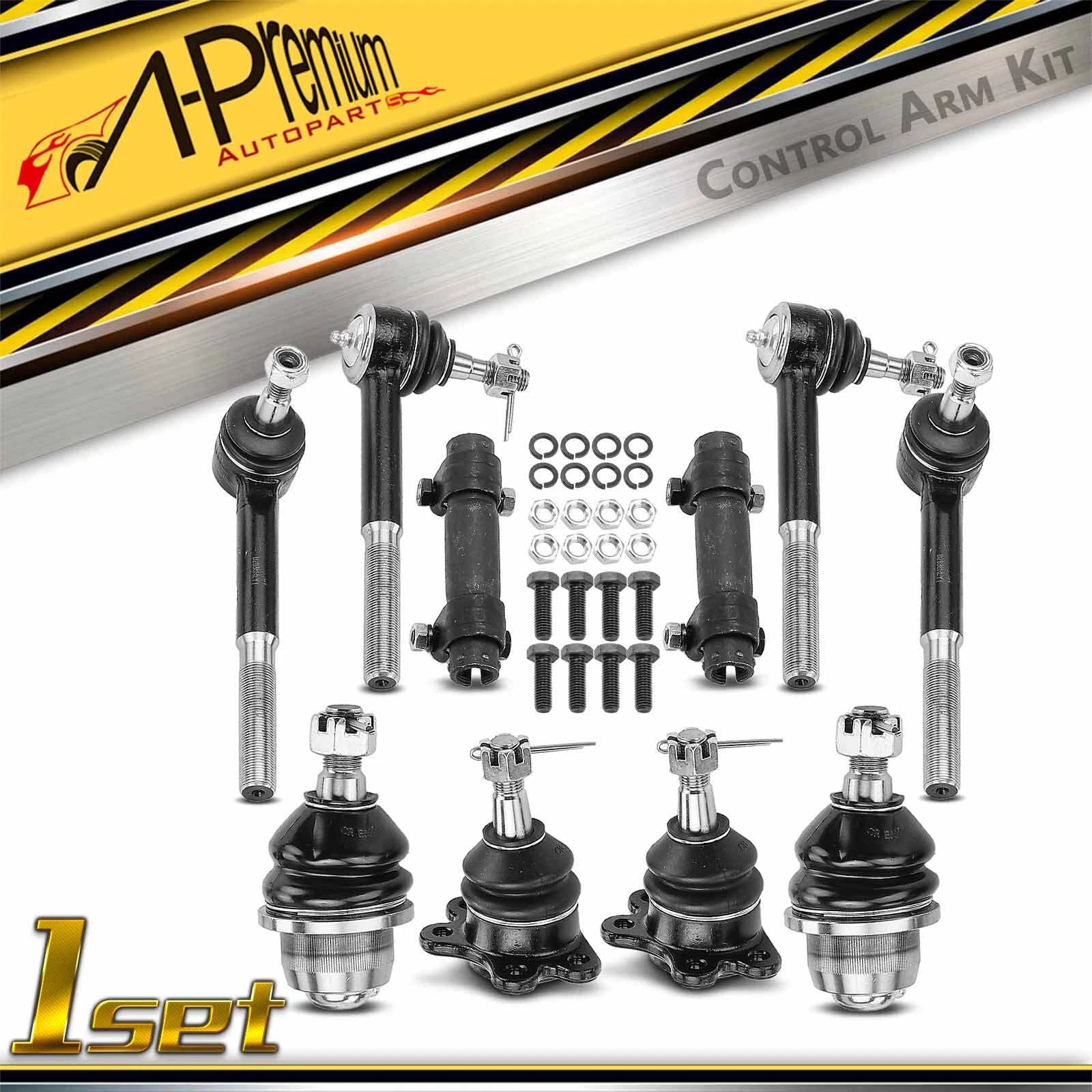 10x Front Ball Joint Tie Rod End for Chevy Tahoe GMC Yukon (2000–2006)