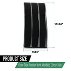 Fender Vents Molding Trim for Range Rover Vogue L405 (2013–2022) Black