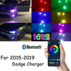RGBW Multicolor LED Headlight Circuit Board for Dodge Charger (2015–2023)