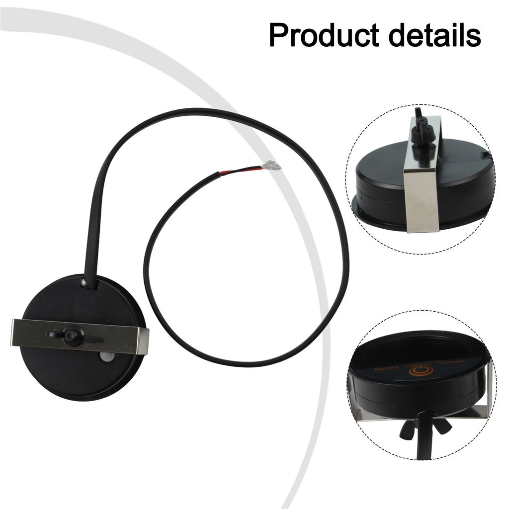 LCD Display Battery Monitor for Timely Charging (2010–2023)