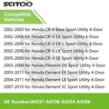 4X Engine Motor & Mount Set for Honda CR-V 2002–2006 2.4L L4