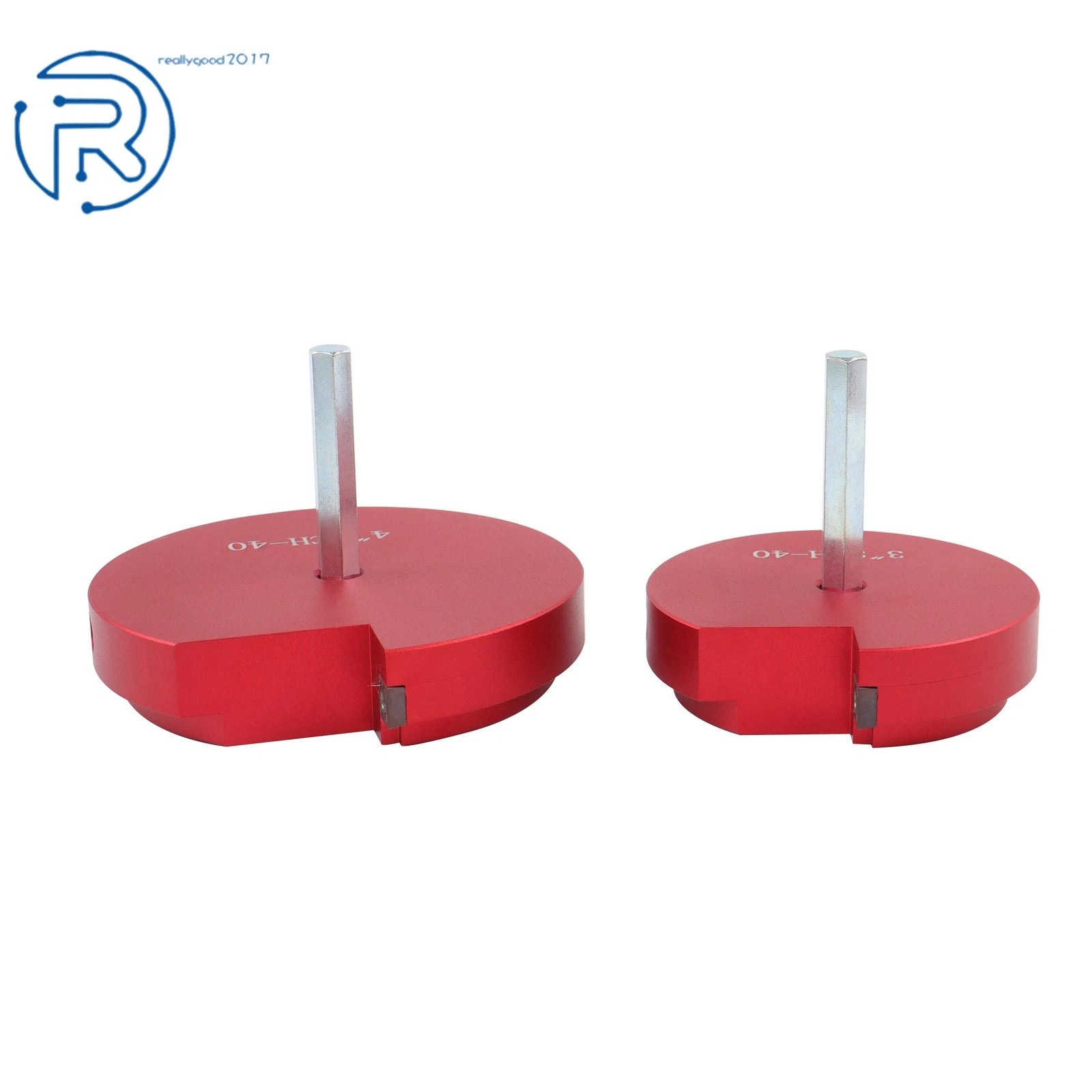 Set of 9 PVC Pipe Reamer Tools for Various Sizes (1/2" - 4")
