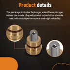 8pcs Joystick Pilot Control Plunger for Caterpillar CAT 236B 242B 246B 2898451