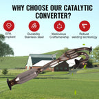 Front Catalytic Converter with Flex Y-Pipe for Nissan Murano (2003-2007)