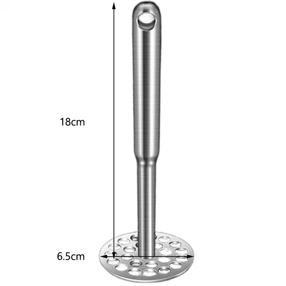 Potato Masher with 44 Holes for Baby Food Preparation (316L Stainless Steel)