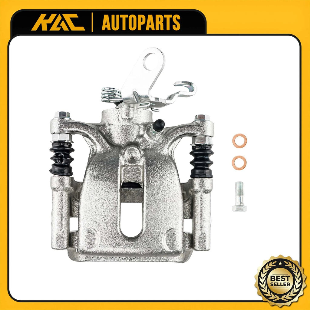 Rear Left Disc Brake Caliper with Bracket for VW Golf GTI Passat (2015–2021)