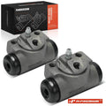 2X Rear Drum Brake Wheel Cylinder for Chevy Caprice Impala (1977–1990)