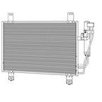 Replacement A/C Condenser for 2016–2021 Mazda CX-3